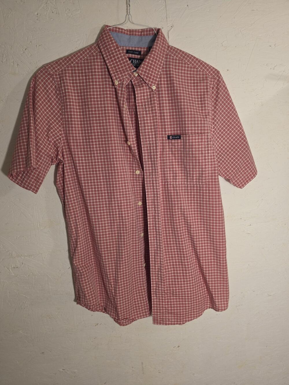 chaps easy care short sleeve Medium